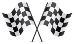 vector racing flags