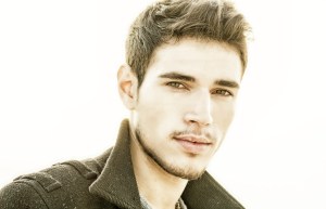 Attractive young man's headshot outdoor